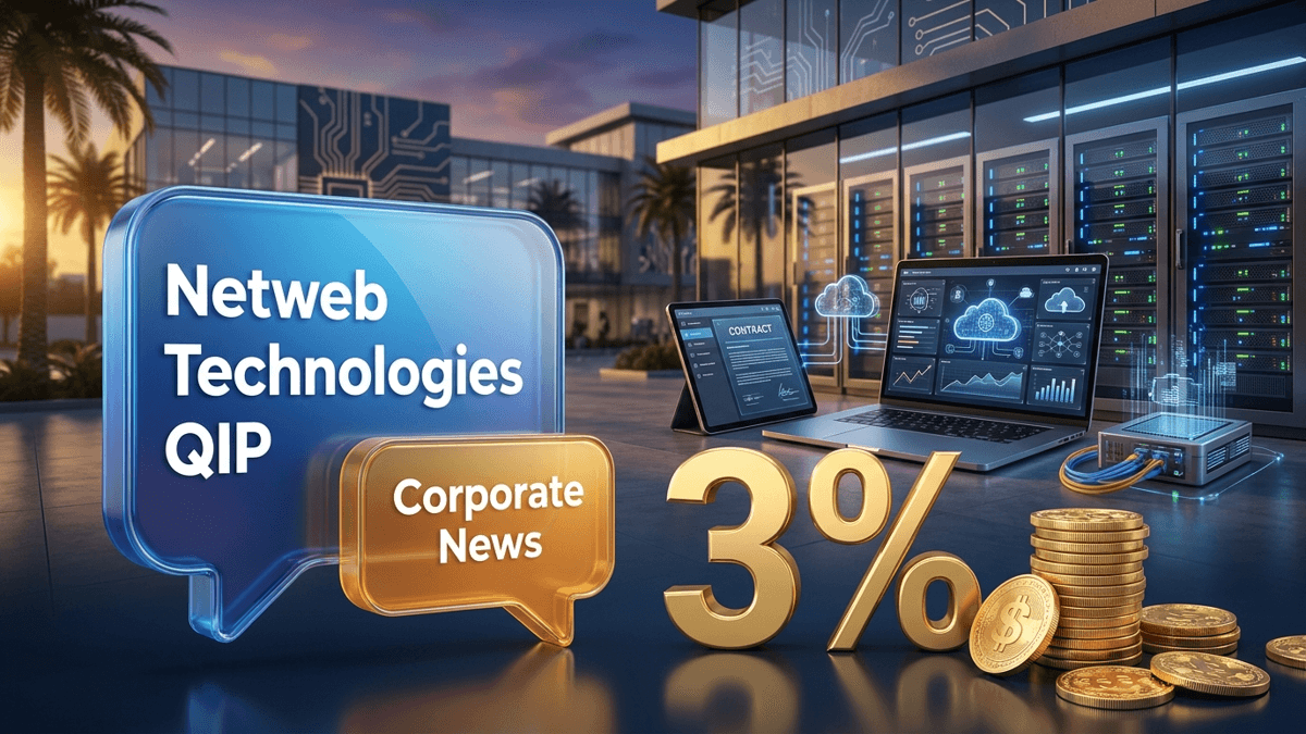 Netweb Technologies QIP news - Stock Slips on Rs 1,200 Cr Dilution