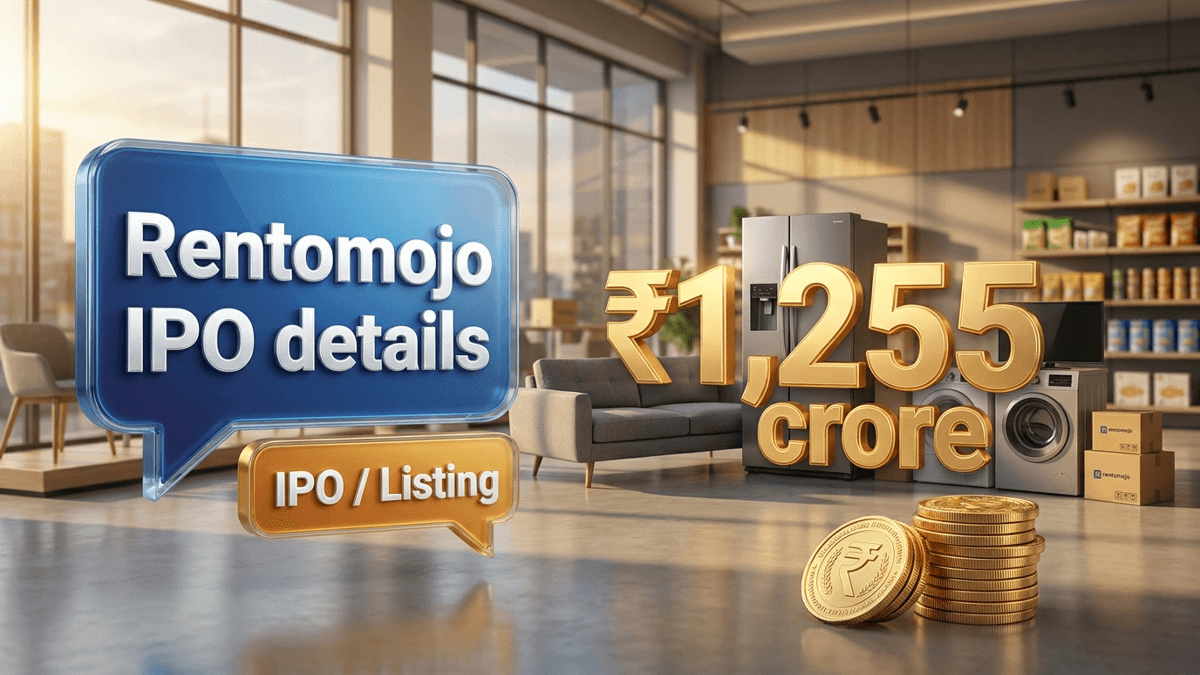 Rentomojo IPO details 2026: ₹1,255 करोड़ का निर्गम बाजार में दस्तक देने को तैयार