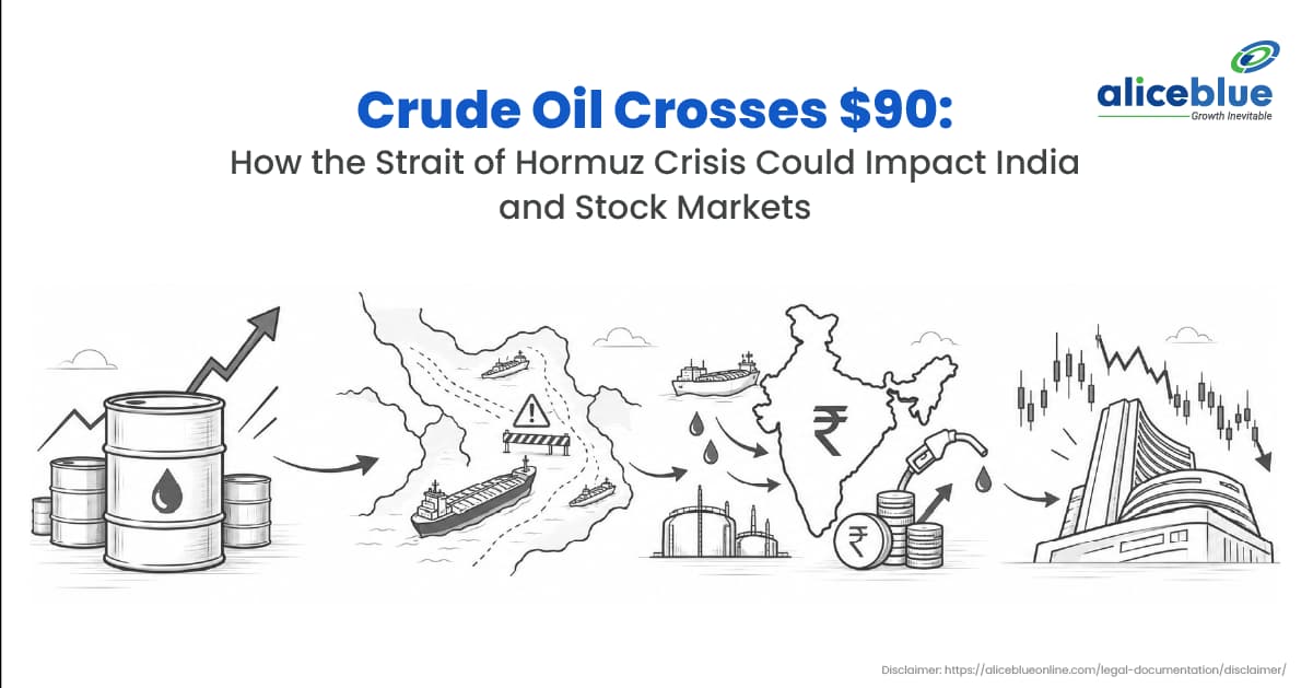 Crude Oil Crosses $90: How the Strait of Hormuz Crisis Could Impact India and Stock Markets - featured image