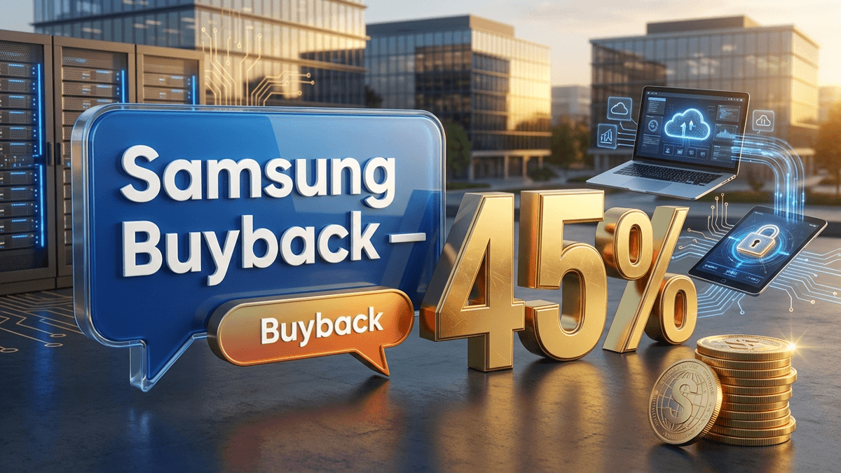 Samsung Buyback - 45% Preferred Stock Discount Signals Arbitrage