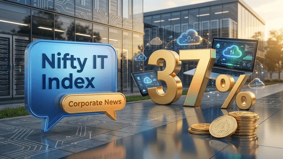 Nifty IT Index Valuation 2026 के प्रति बढ़ा आकर्षण - अपने उच्च स्तर से 37% नीचे ट्रेड कर रहे शेयर