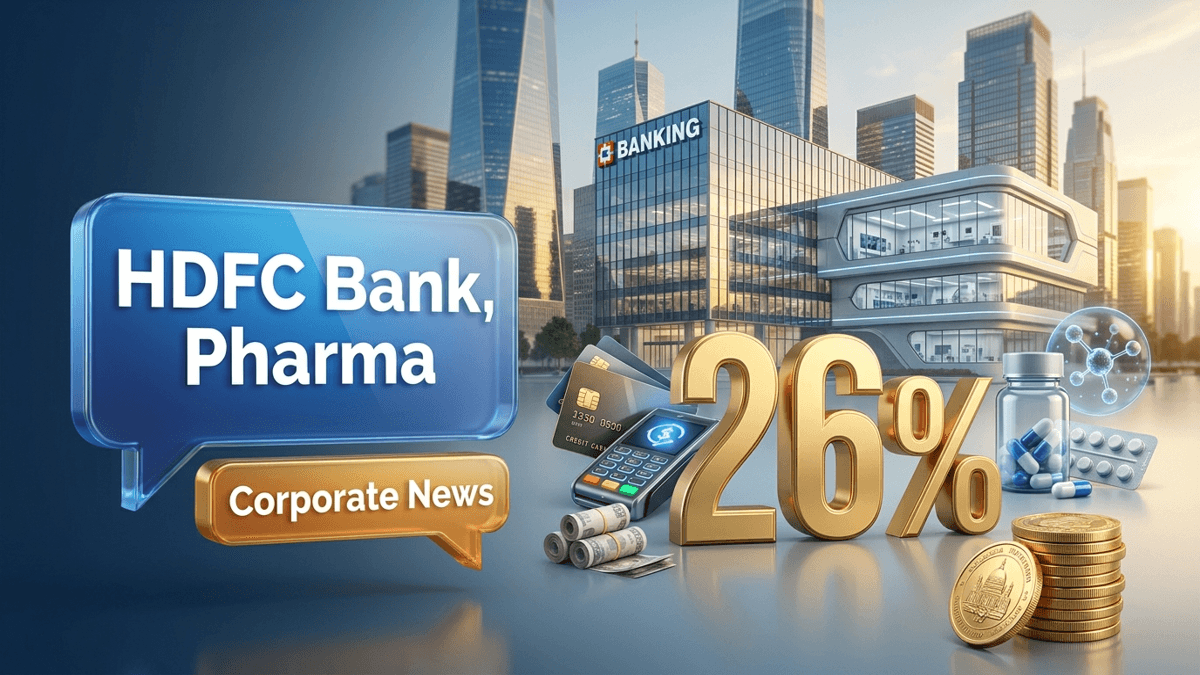 HDFC Bank और Pharma दिग्गजों के नेतृत्व में Stocks to watch today 15 September 2026