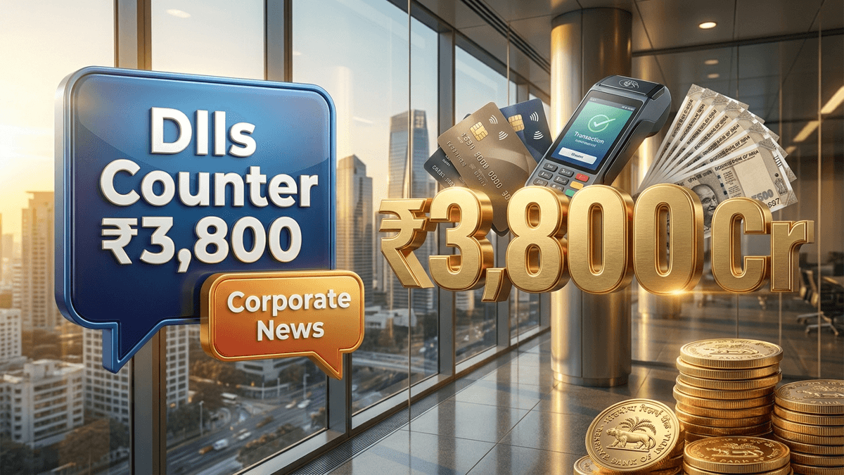 DIIs Counter ₹3,800 Cr FII Selling - FII DII data 23 September 2026
