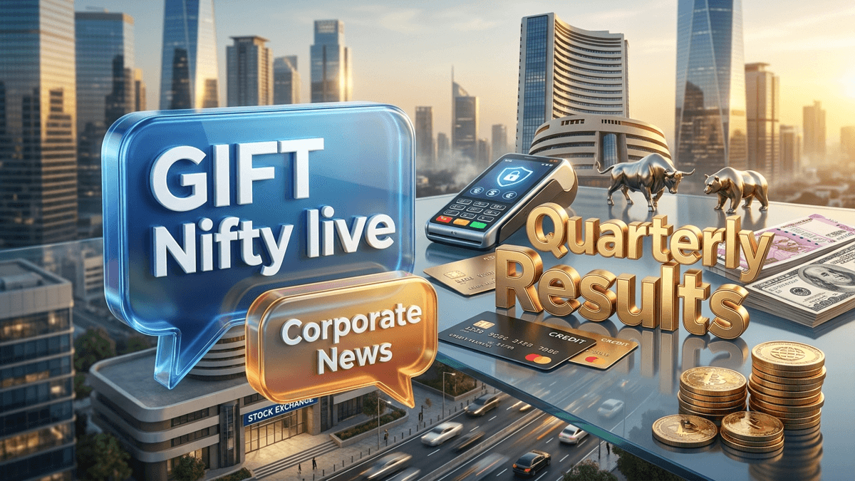 GIFT Nifty live today सितंबर: अमेरिकी यील्ड में उछाल से बाजार में 190 points की गिरावट