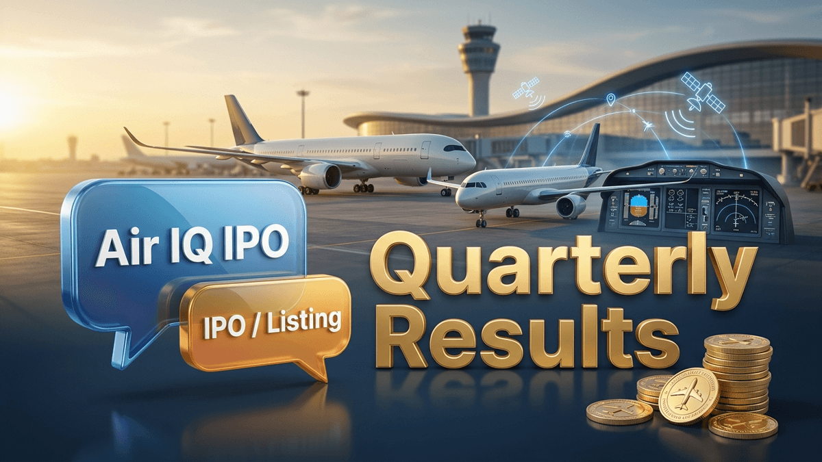 Air IQ IPO confidential DRHP Hits - Promoters Eye 1,000 crore Stake Sale