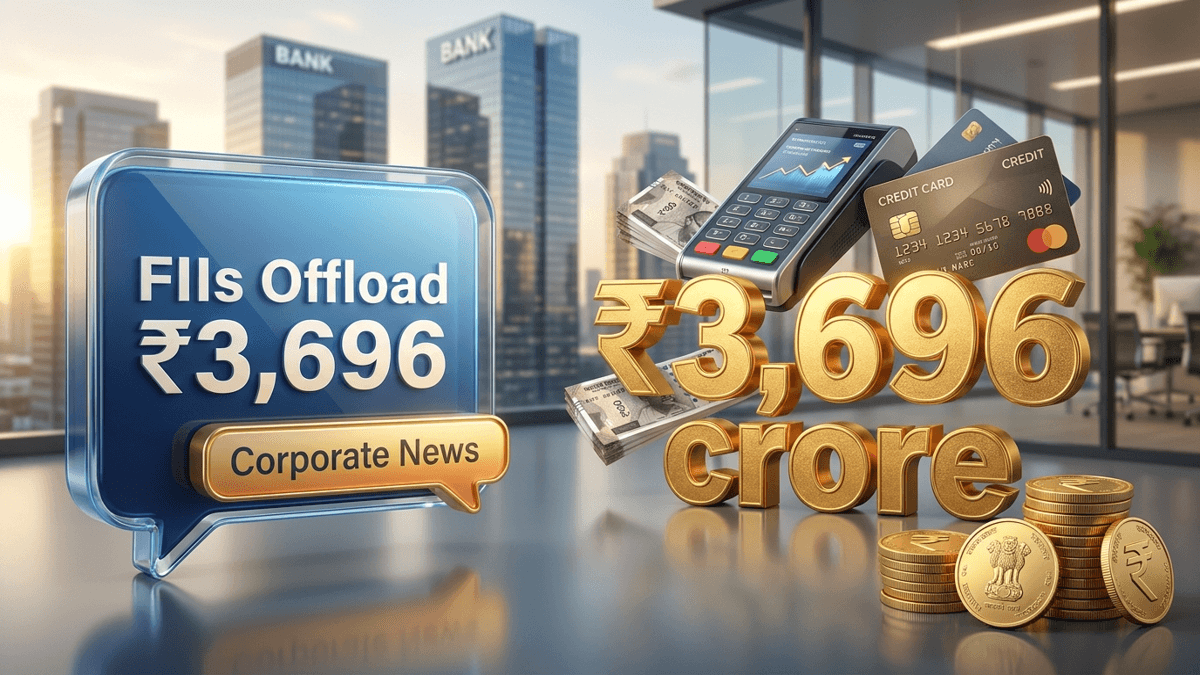 FIIs Offload ₹3,696 crore - Share market today global cues Dampen Nifty