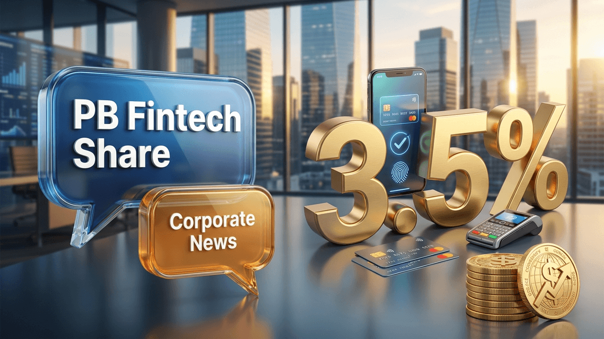 PB Fintech share price news: बर्नस्टीन की रिपोर्ट के बाद शेयरों में 3.5% की तेजी
