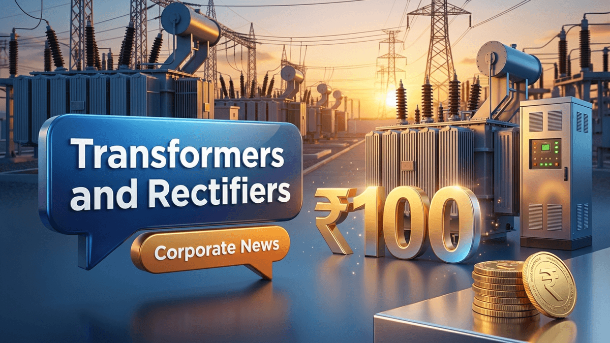 Transformers and Rectifiers share price में 4% की तेजी: DVC और GETCO से मिले बड़े ऑर्डर