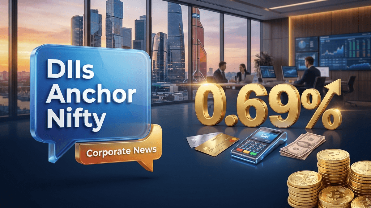 DIIs Anchor Nifty - FII DII trading activity October 2026 Hits 5,089 crore