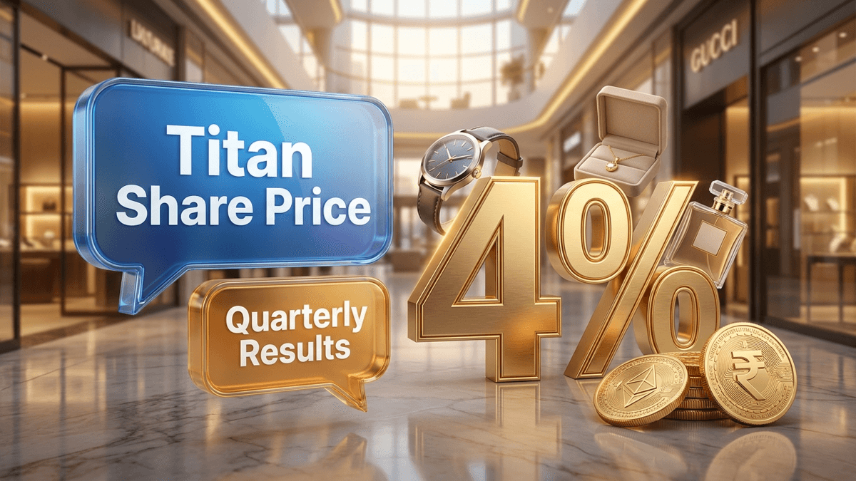Titan Share Price Q2 Fy27 Update Bulls Defy 4 Percent Slump Growth Intact