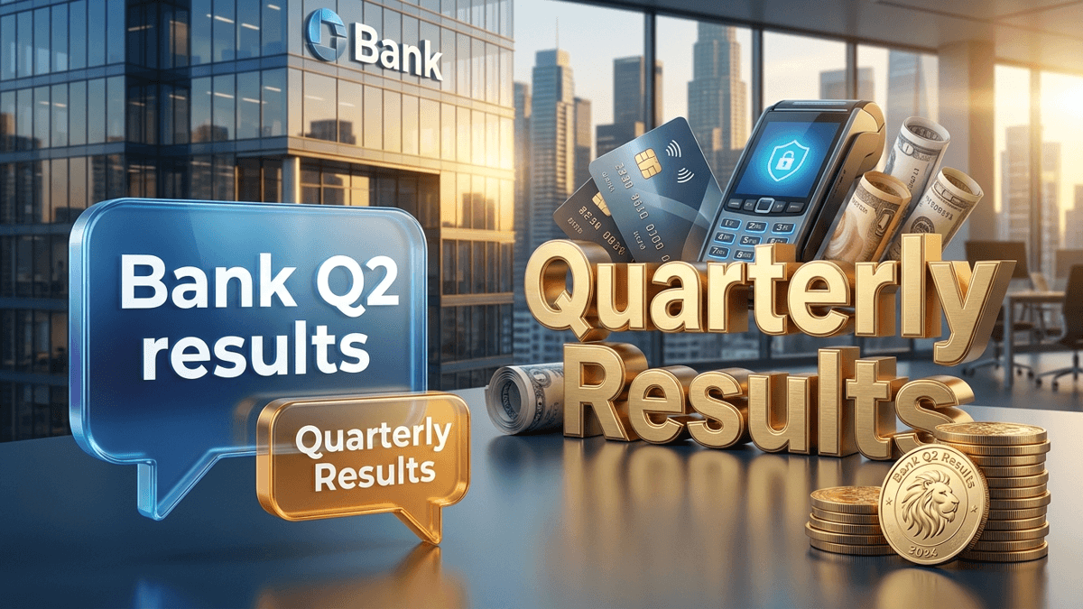 Bank Q2 results FY27 margins पर विदेशी मुद्रा जमा का दबाव — ऋण वृद्धि से मार्जिन को सहारा