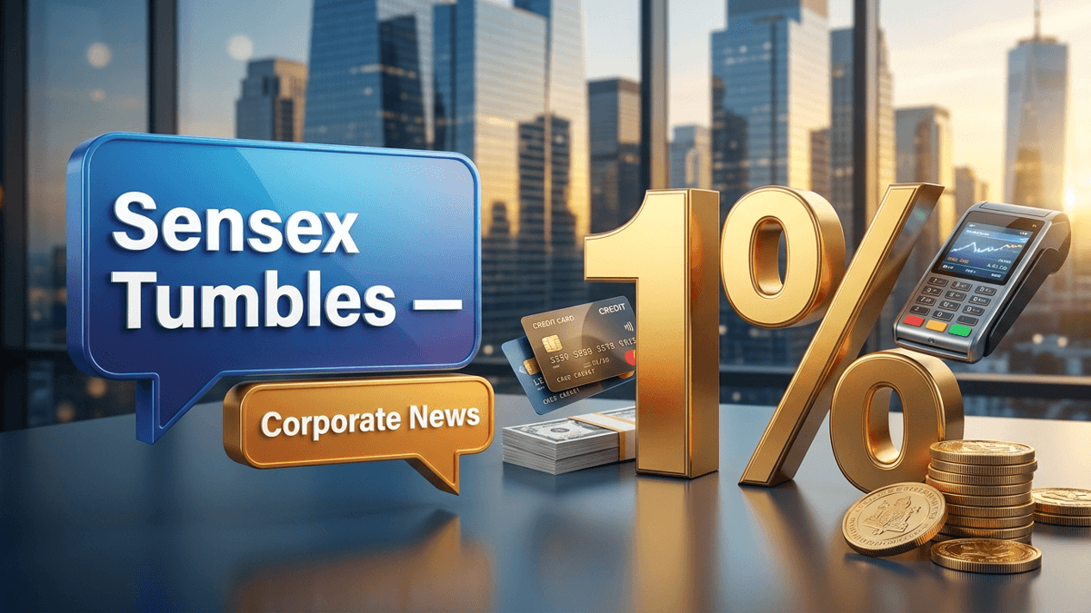 Sensex Tumbles - RBI Monetary Policy October 25 basis points Hike Fears