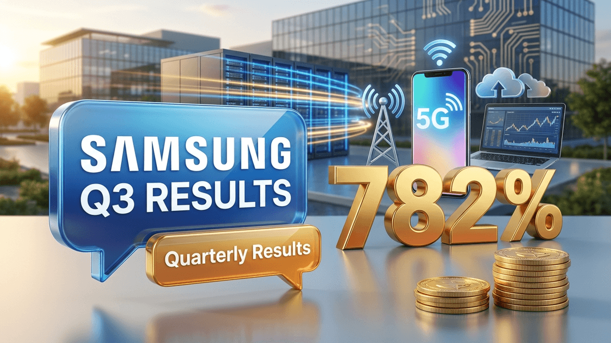 Samsung Q3 results - AI chip dominance powers 782% profit jump