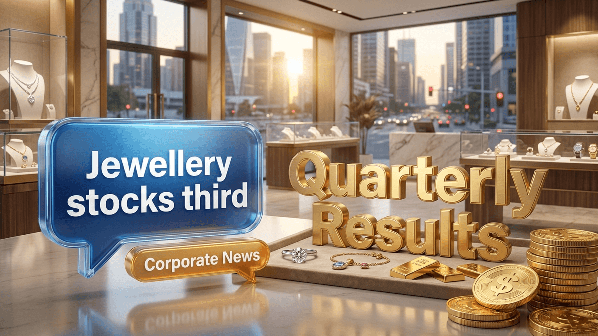 Jewellery stocks third quarter demand - Festive tailwinds fuel substantial rally