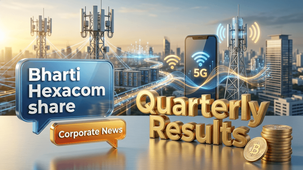 Bharti Hexacom share price target Oct 9: बाजार में सुधार के बीच प्रमुख शेयरों पर ट्रेड स्पॉटलाइट का विश्लेषण