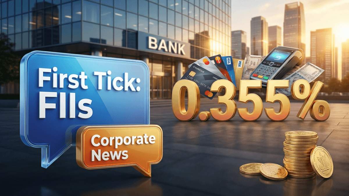 First Tick: FIIs Dump 3568 crore - FII selling data October 2026 Dents Sentiment