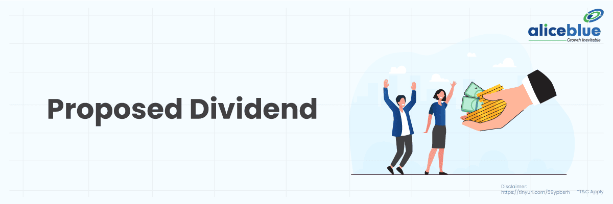 Proposed Dividend