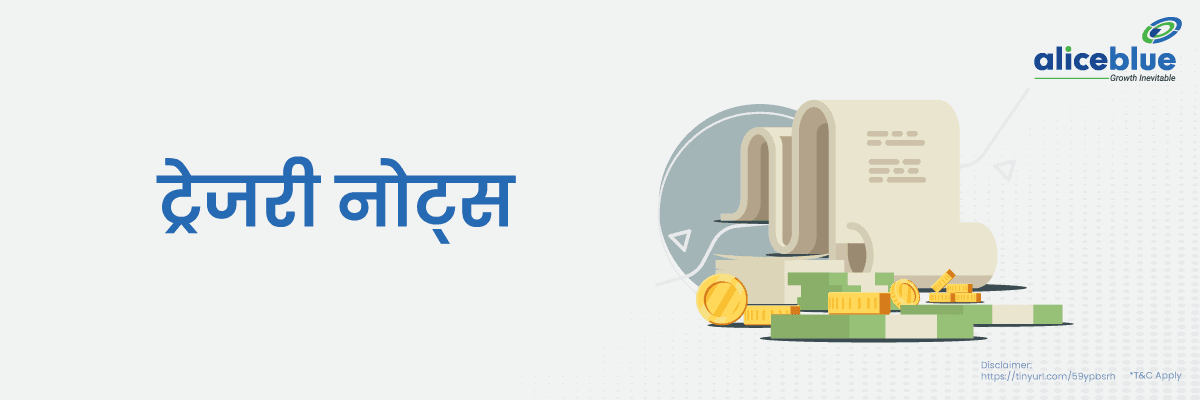 ट्रेजरी नोट्स - Treasury Notes Meaning in Hindi 