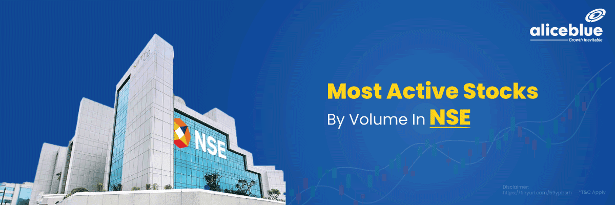 Most-Active Stocks By Volume In NSE English