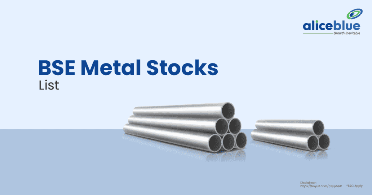 BSE Metal Stocks English