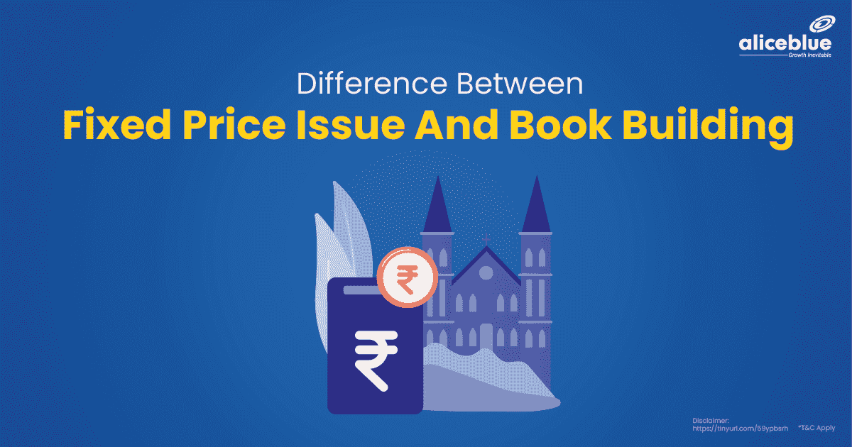 Difference Between Fixed Price Issue and Book Building English