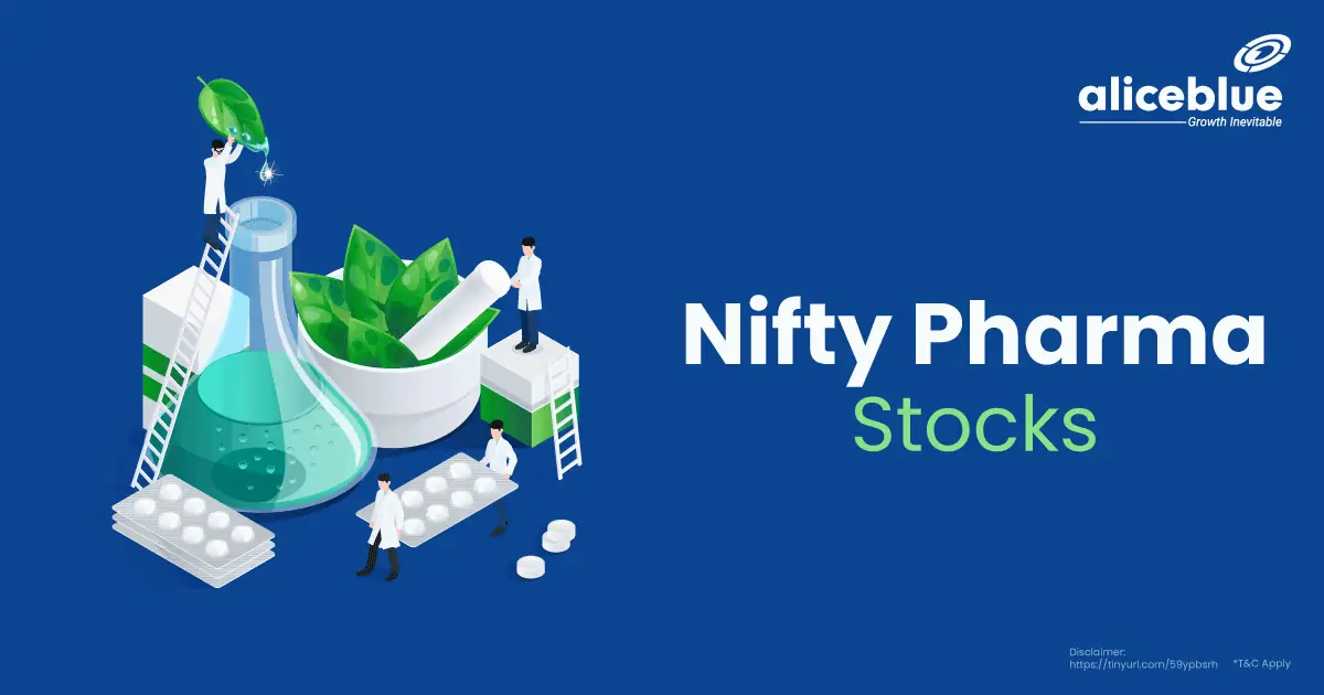 Nifty Pharma Stocks English
