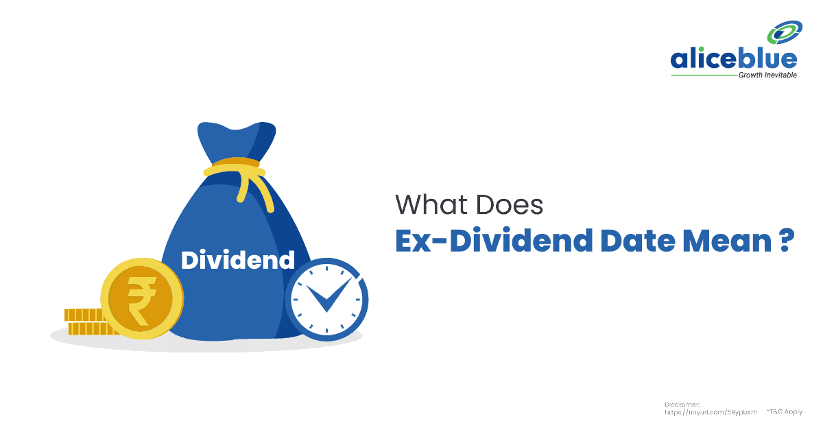 What Does Ex Dividend Date Mean English