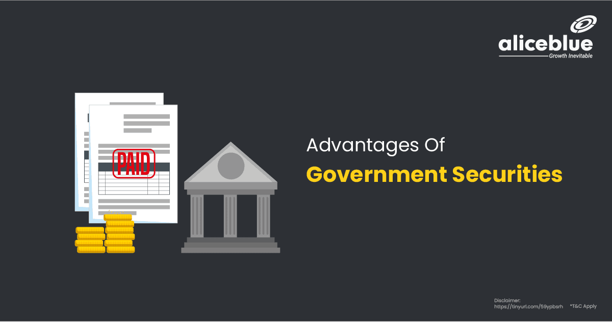 Advantages Of Government Securities English