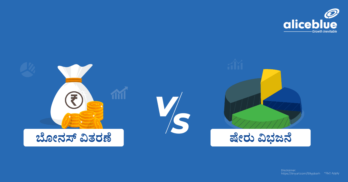 Bonus Issue vs Stock Split Kannada