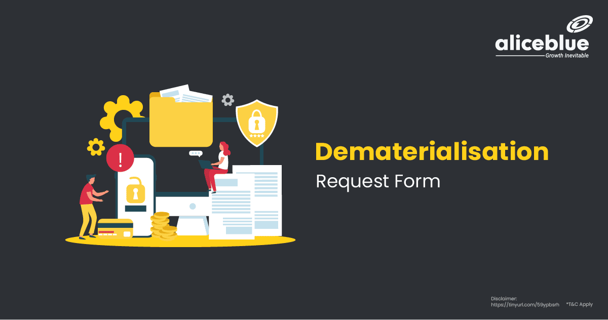 Dematerialisation Request Form English