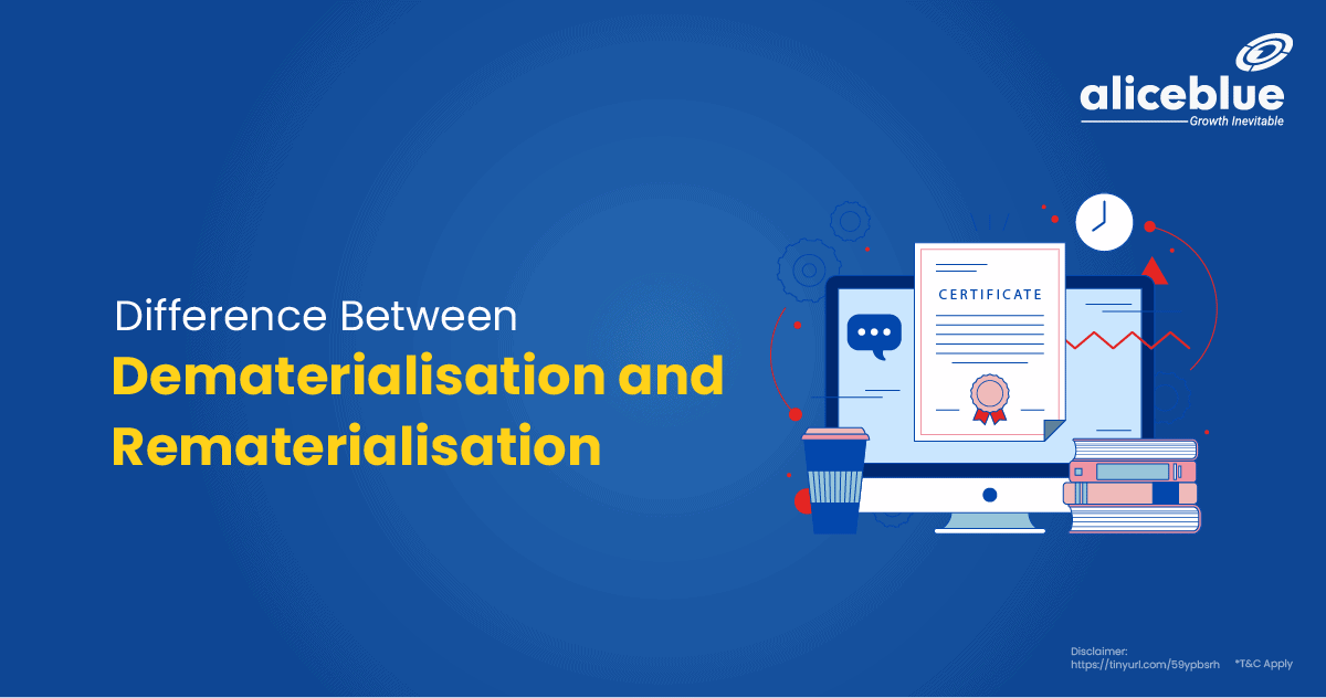 Difference Between Dematerialisation And Rematerialisation English