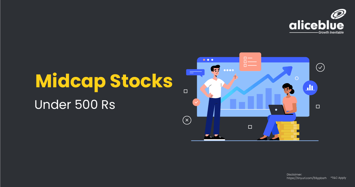 Midcap Stocks under 500 Rs English