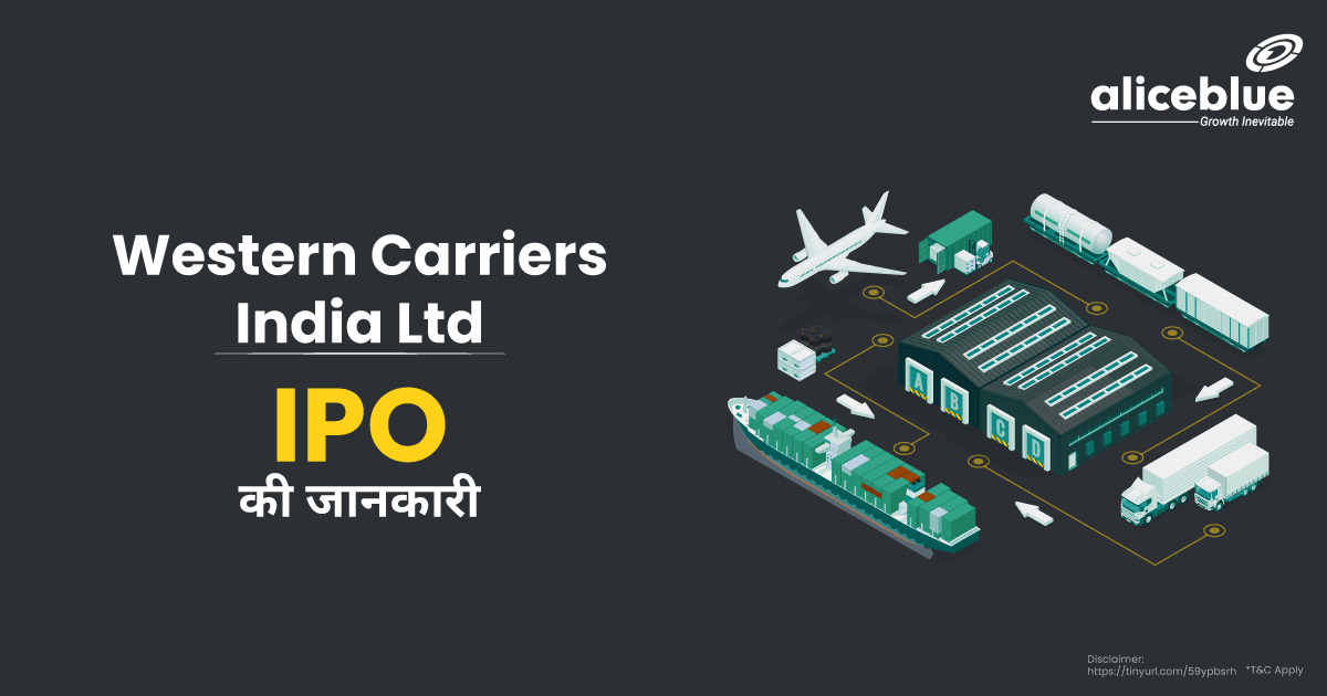 Western Carriers India Ltd IPO