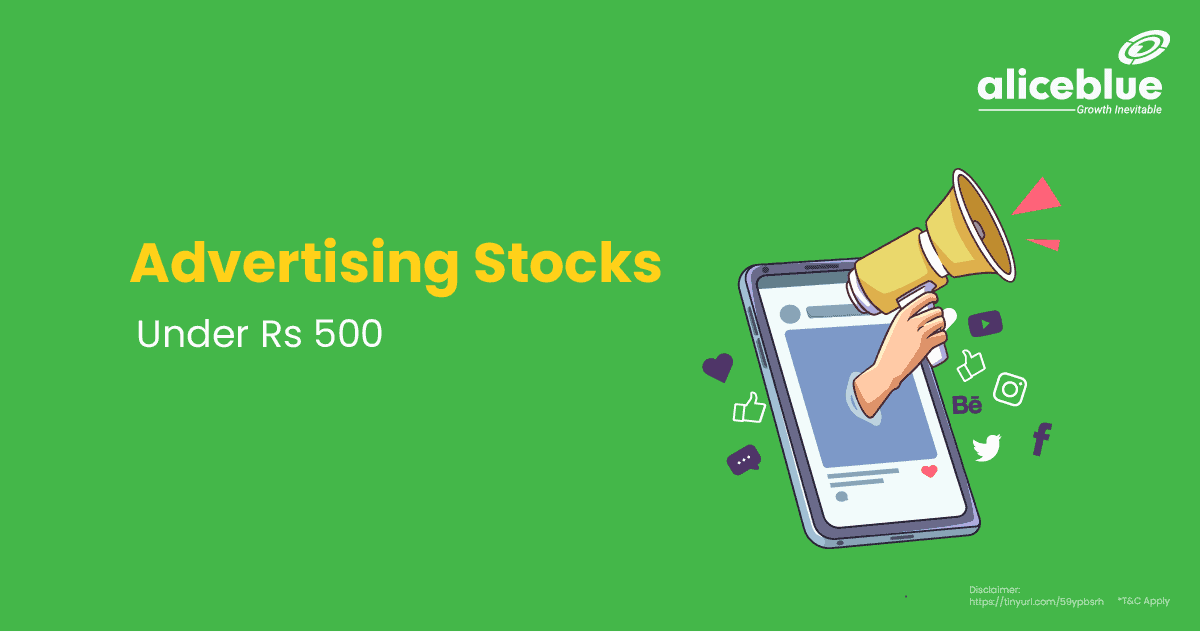 Advertising Stocks Under Rs 500 English