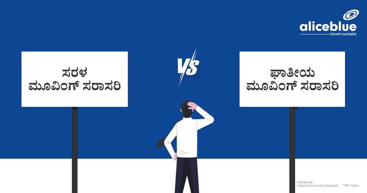 Simple Vs Exponential Moving Average Kannada