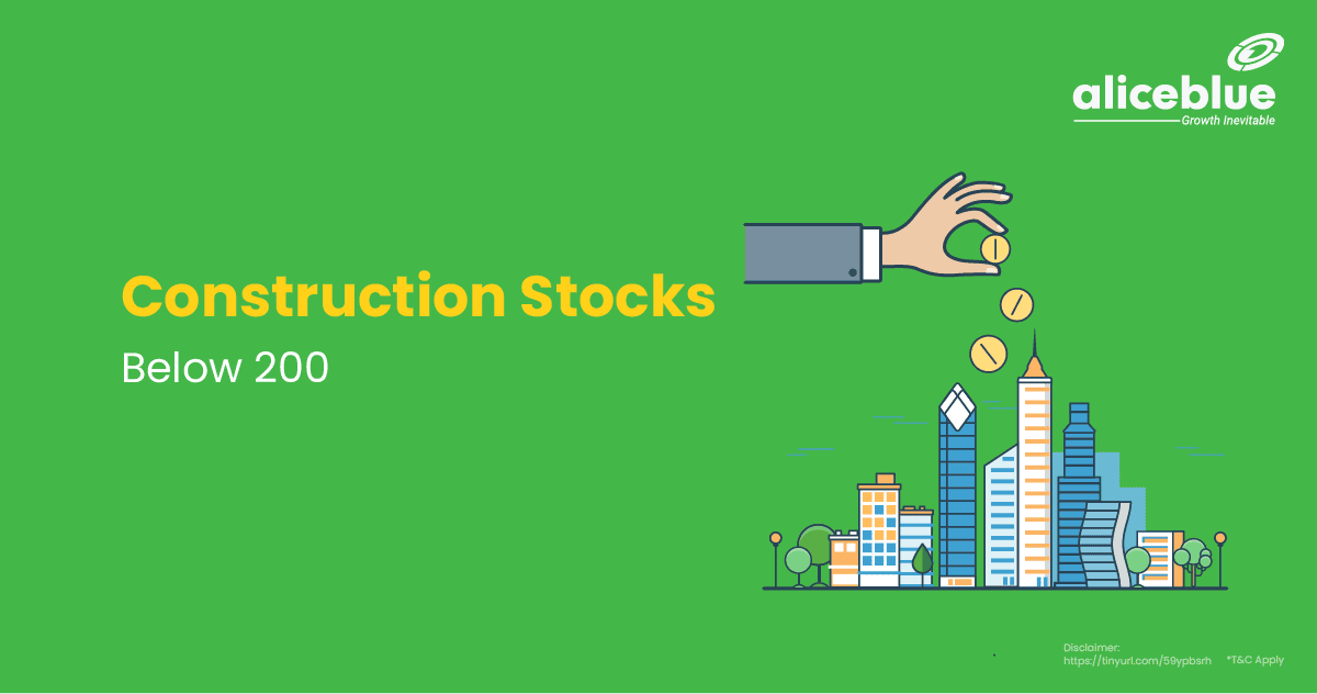 Construction Stocks Below 200 English