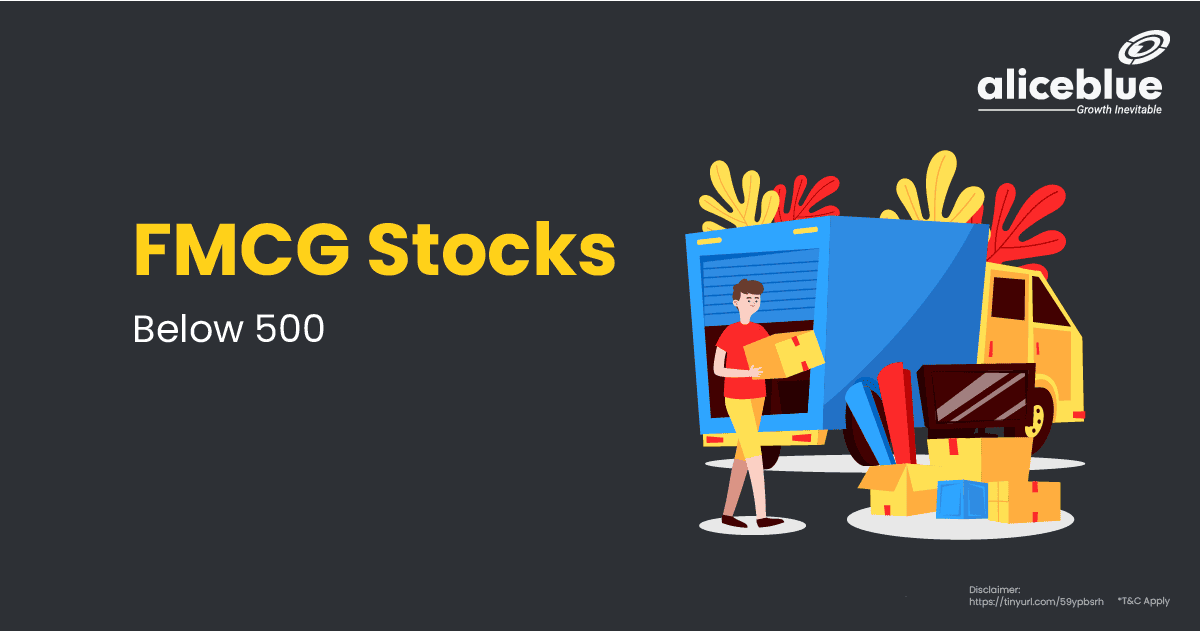 FMCG Stocks Below 500 English