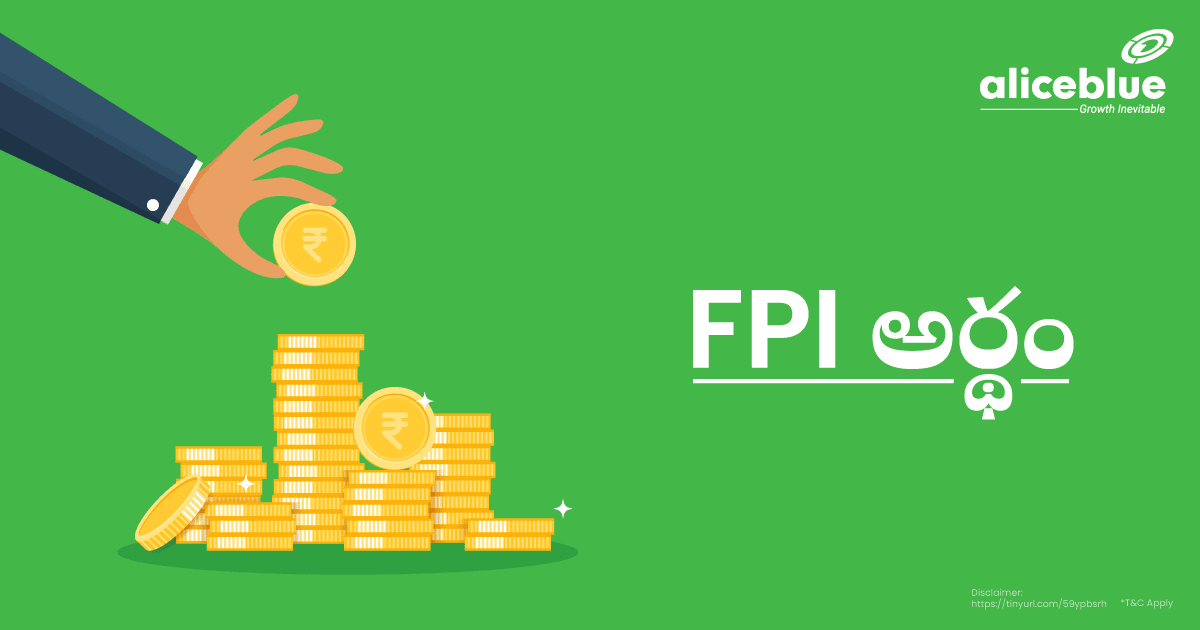 FPI Meaning Telugu