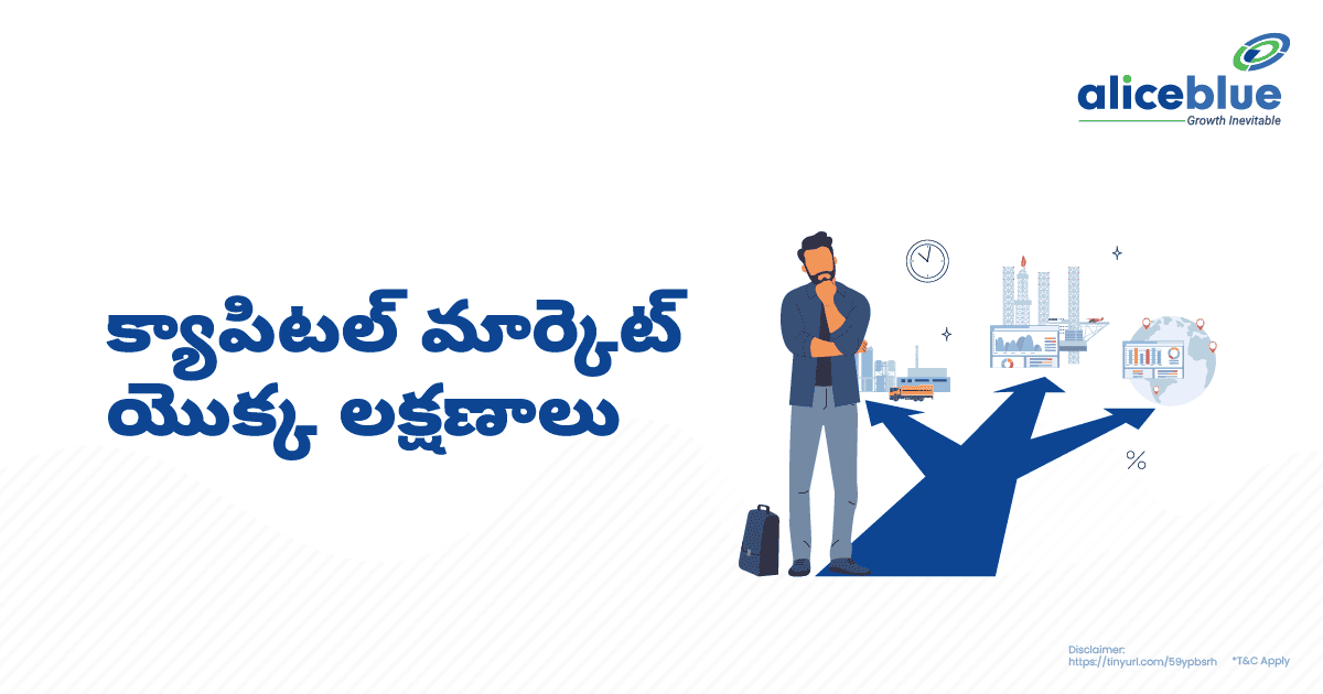 Features Of Capital Market Telugu