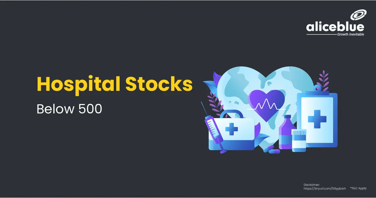 Hospital Stocks Below 500