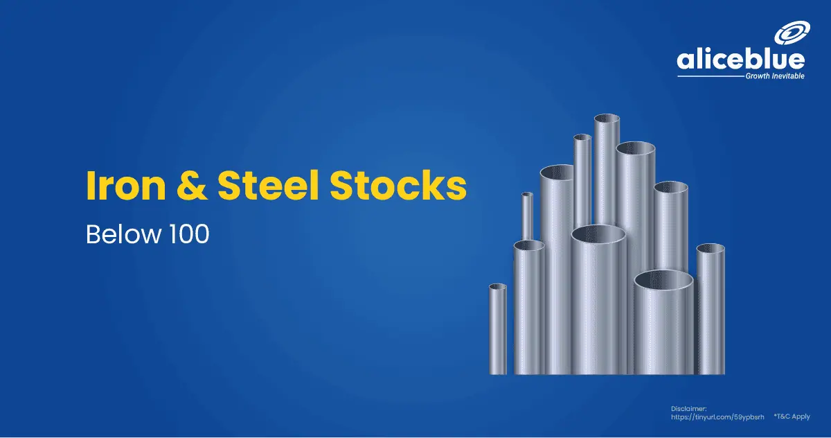 Iron & Steel Stocks Below 100 English