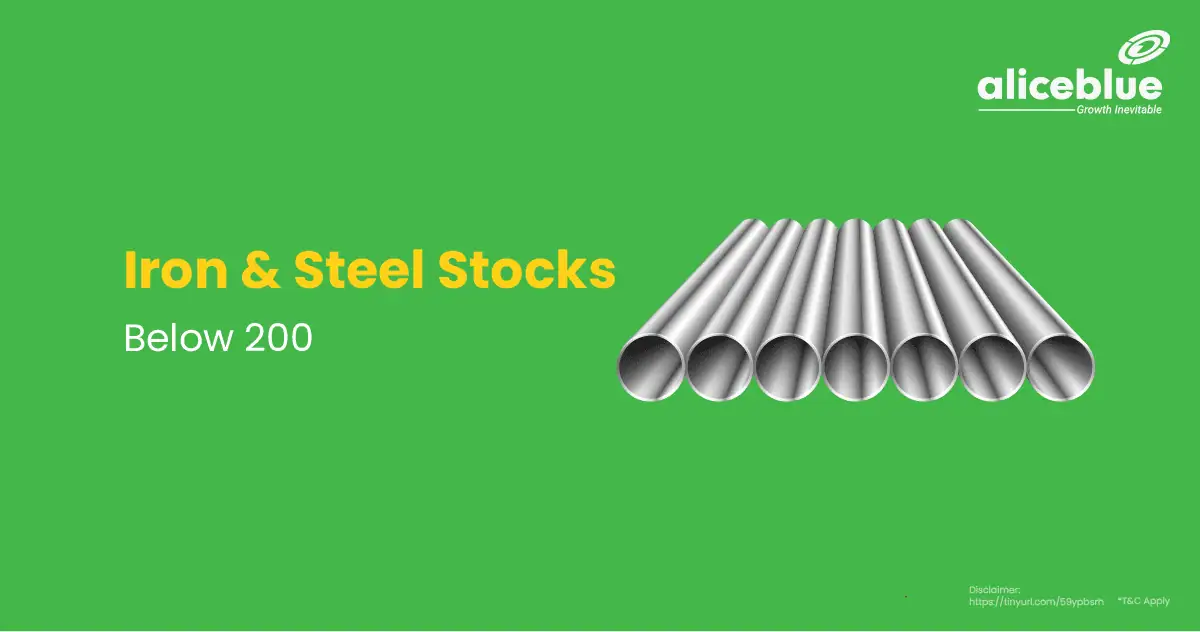 Iron & Steel Stocks Below 200 English