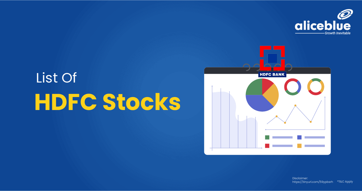 List Of HDFC Stocks English