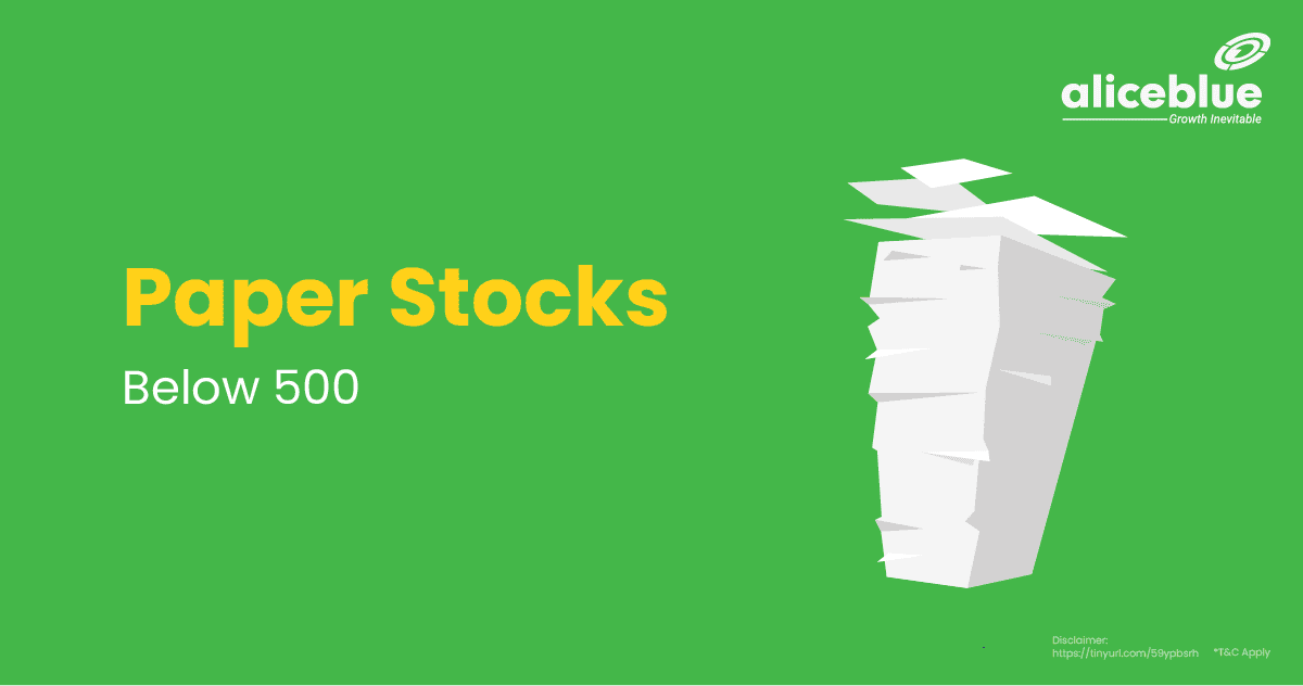 Paper Stocks Below 500
