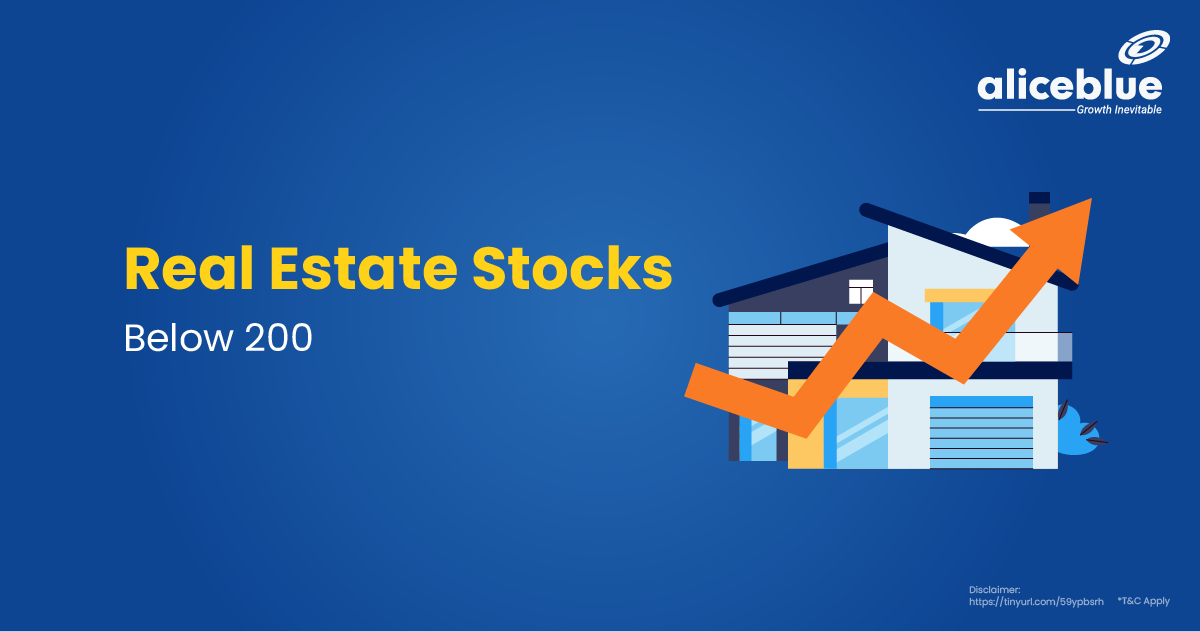 Real Estate Stocks Below 200