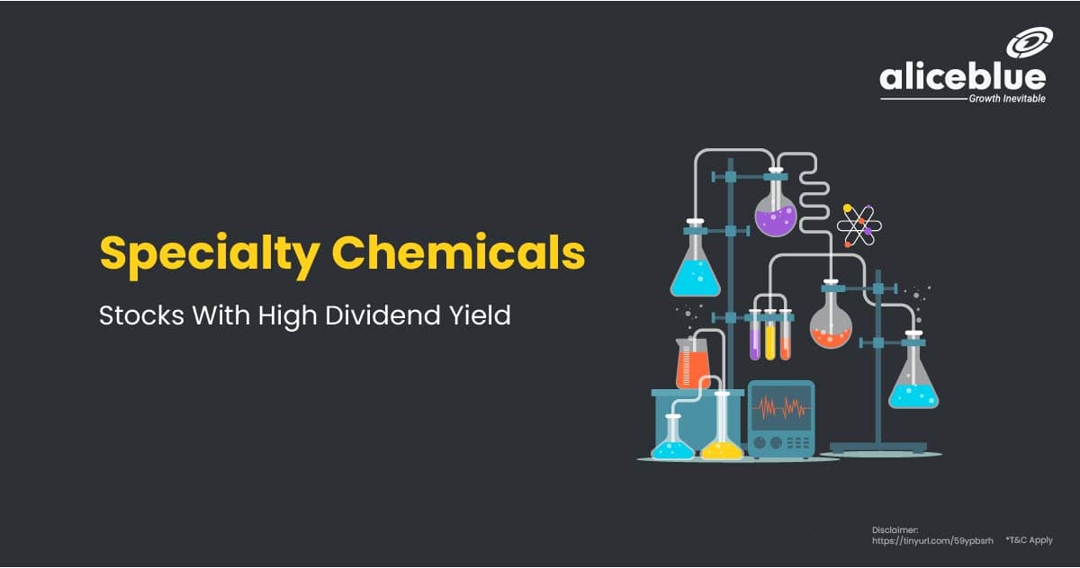 Specialty Chemicals Stocks With High Dividend Yield