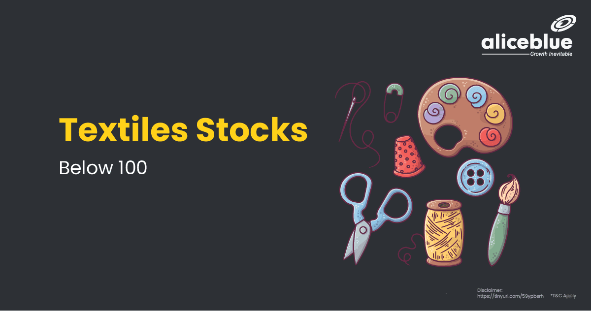 Textiles Stocks Below 100