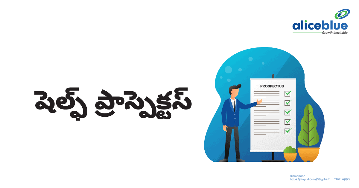 షెల్ఫ్ ప్రాస్పెక్టస్ - షెల్ఫ్ ప్రాస్పెక్టస్ అర్థం - Shelf Prospectus Meaning In Telugu