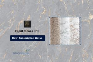 Esprit Stones IPO Starts Moderately with 1.87x Subscription on Day 1!