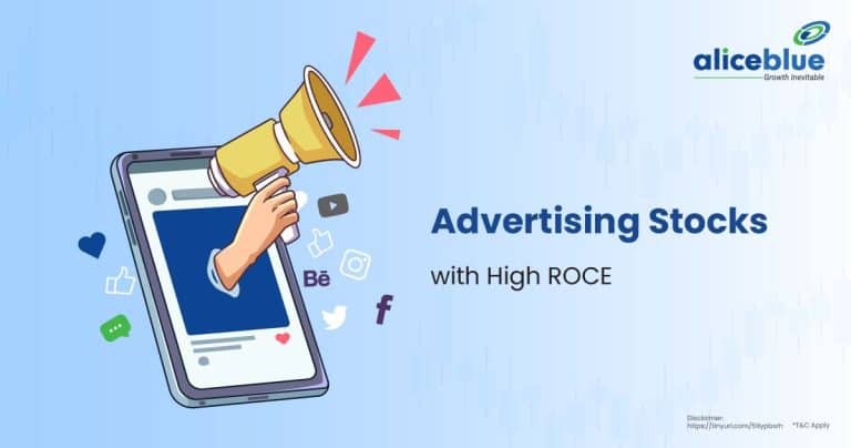 Advertising Stocks with High ROCE English